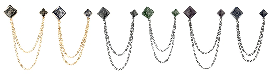 shervani brooch