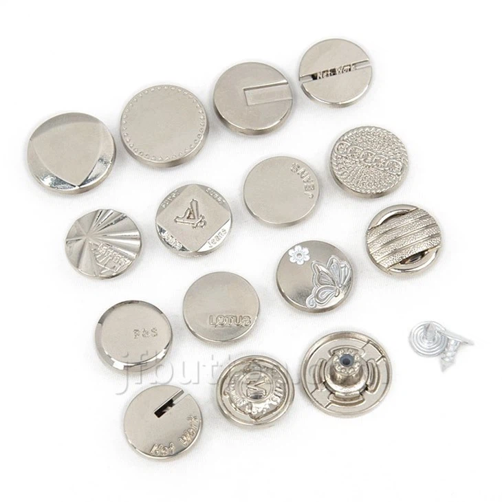Metal Button For Denim