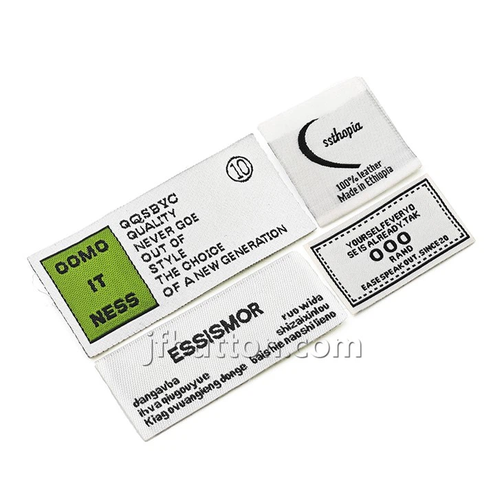 Clothing Woven Neck Labels factory