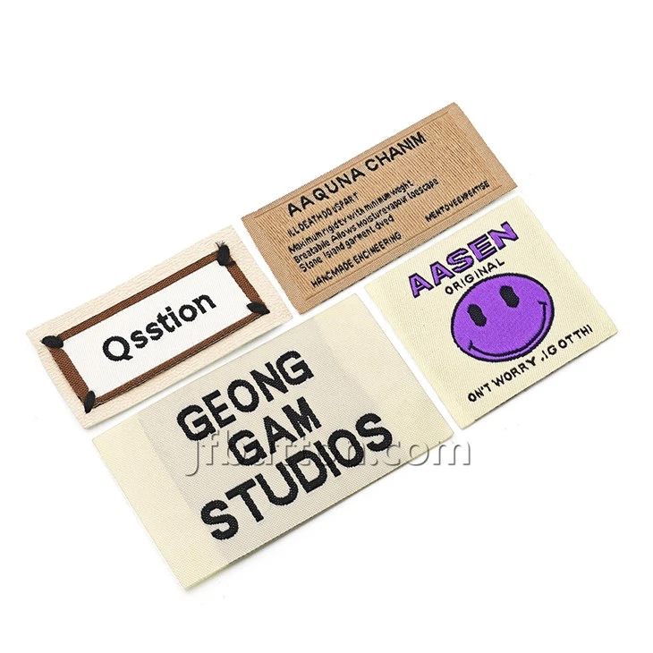 Custom Woven Name Tag For Clothing suppliers