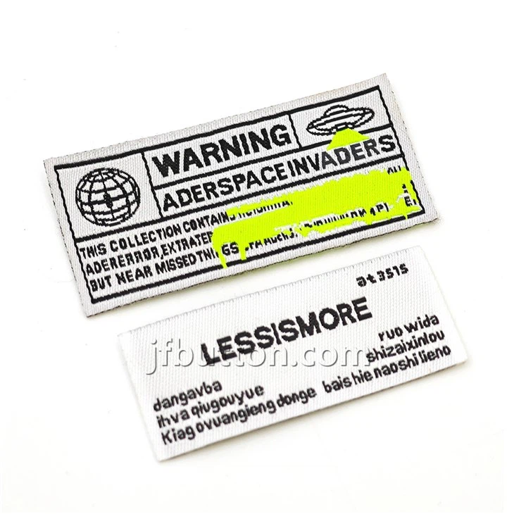 Hoodie Neck Woven Tag factory