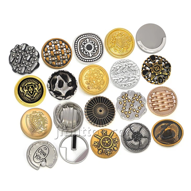 Monogrammed Brass Blazer Buttons