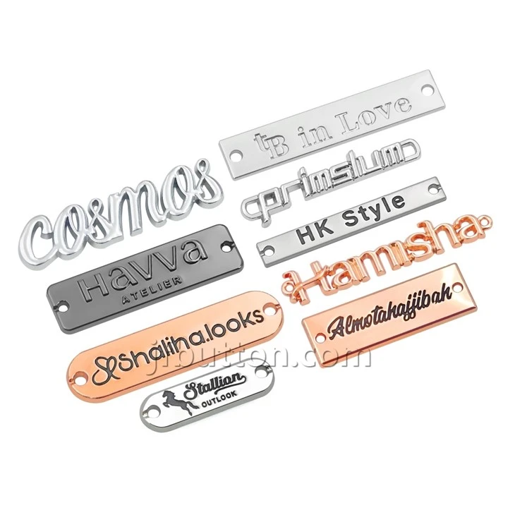 Personalized Metal Clothing Tags