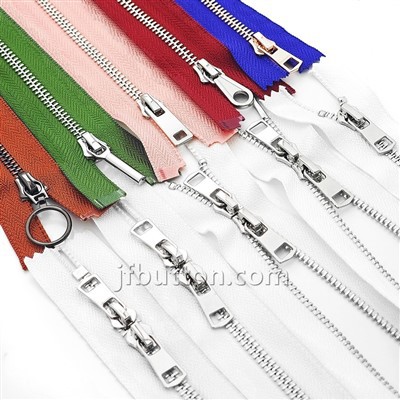 Открытые металлические Zipppers для курток