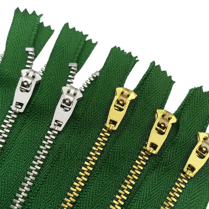 Vintage Metal Zipper