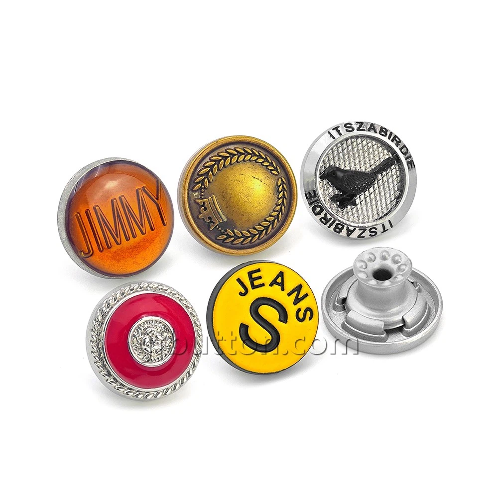 Enamel denim button Enamel denim button