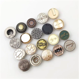 Медная кнопка для джинсов