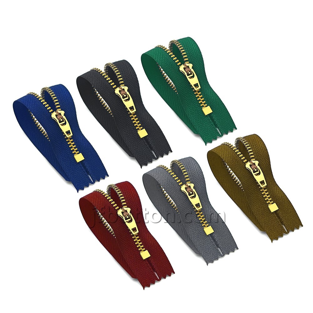 jeans metal zipper